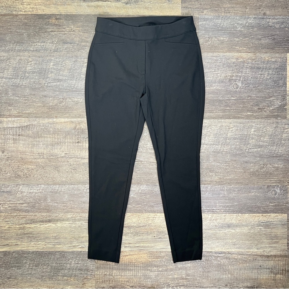 Chico's 1 black legging style pants size 8 B167